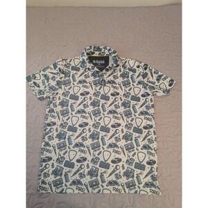 Birdie Boss Straight Out Of Bounds XXL Men's Multicolor White